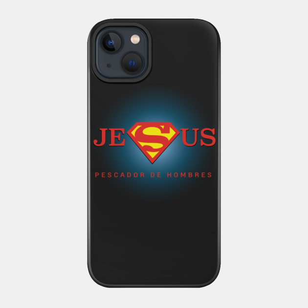 superjesus, jesus, jesuscristo, cristianismo, pescador de hombre, marvel - Jesus - Phone Case
