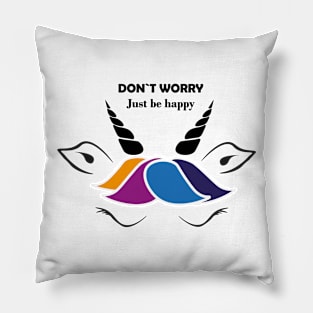 DON`T WORRY Pillow