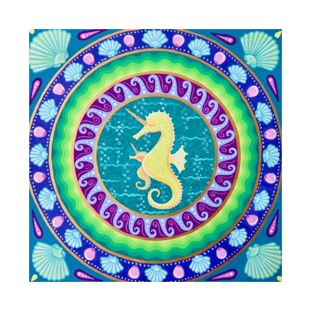 Magical Unicorn Seahorses by SoozieWray