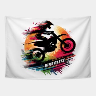 Motocross Tapestry