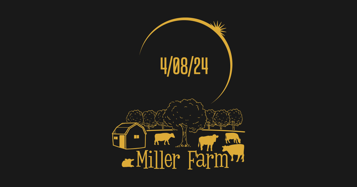 Miller Farm 2024 Miller TShirt TeePublic