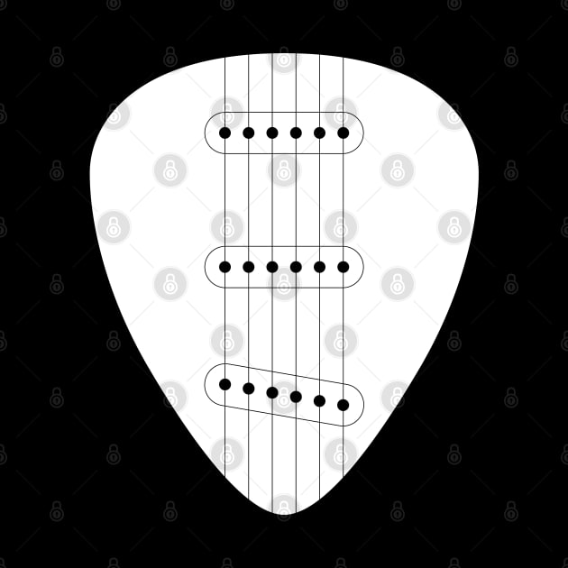 Guitar pick Pickups by Koyaanisqatsian