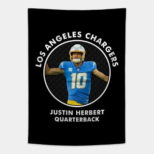 JUSTIN HERBERT - QB - LOS ANGELES CHARGERS Tapestry