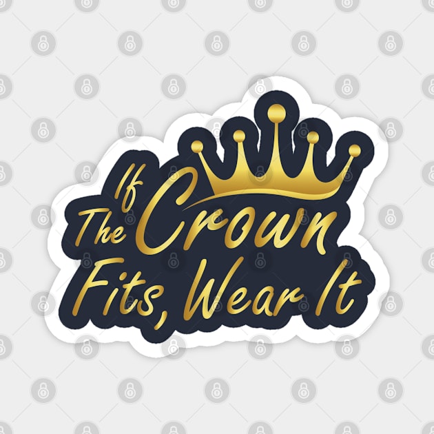 Ranboo My Beloved - If The Crown Fits Wear It Magnet by EleganceSpace