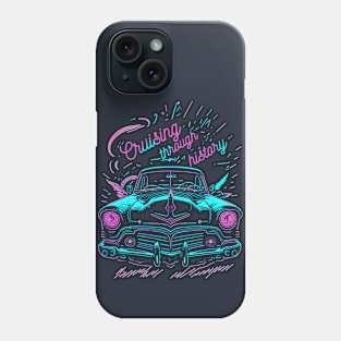 Cruising through history Phone Case