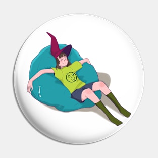 Lazy Witch Pin