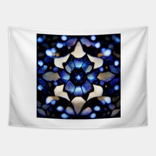 Deepest Sapphire Blue Tapestry