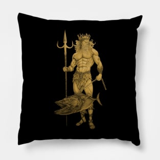 Poseidon and his dog Pillow