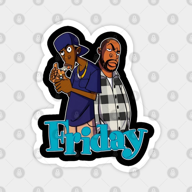 Friday Magnet by UrbanLifeApparel