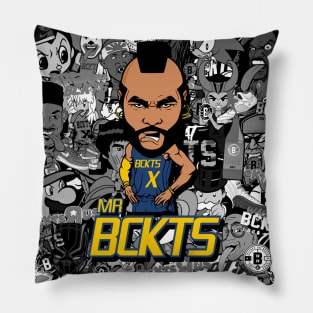 Bckts Cltr Basketball Pillow