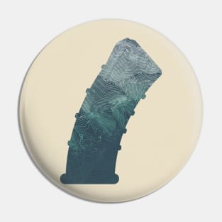 Topography Magazine Pin