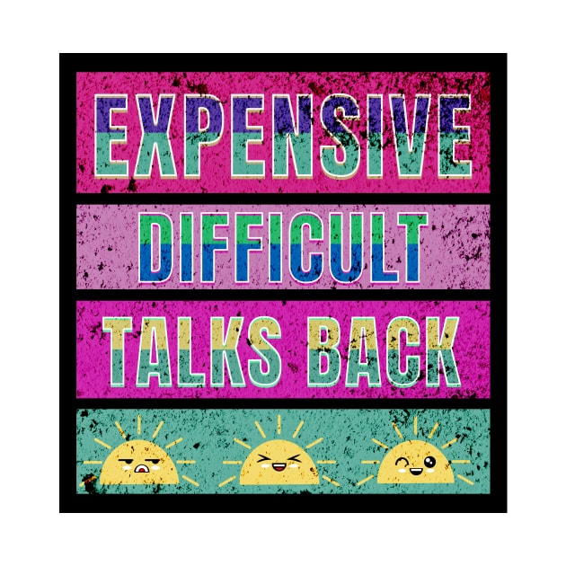 EXPENSIVE DIFFICULT TALKS BACK by Joyce Mayer