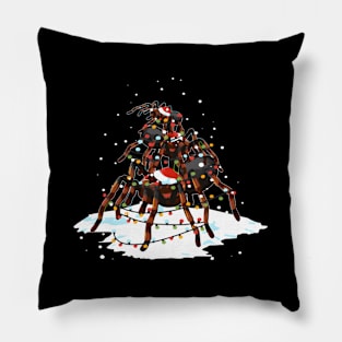 Tarantula Santa Light Tree Pillow