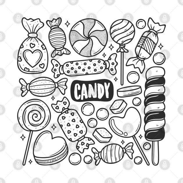 Candy abstract by Mako Design 