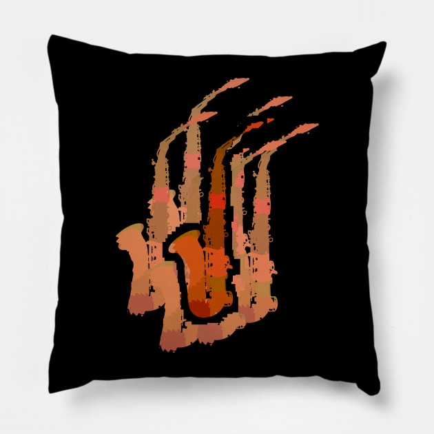 The Heart and Soul of Jazz Pillow by donovanh