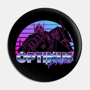 Retro Transformers Optimus Prime Pin