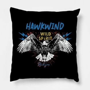 hawkwind wild spirit Pillow