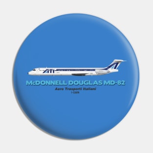 McDonnell Douglas MD-82 - Aero Trasporti Italiani Pin