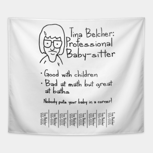 tina belcher professional baby sitter professional babysitting