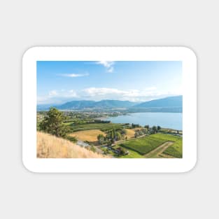 Scenic View of Penticton in Summer Magnet