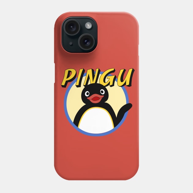 Pingu Phone Case by OniSide