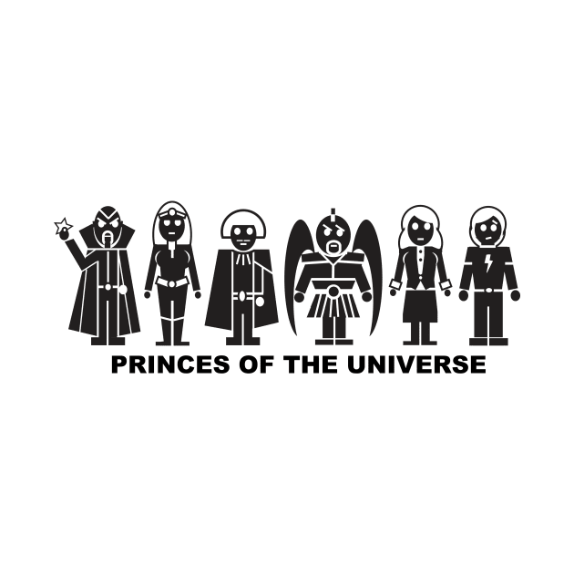 Princes of the Universe by Sci-Fantasy Tees