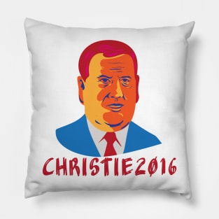 Christie 2016 President Retro Pillow