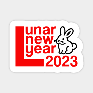 Lunar New Year / Year of the Rabbit 2023 Magnet