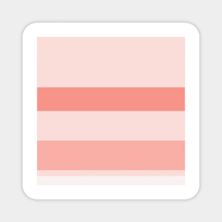 A mild concoction of Isabelline, Pale Pink, Pale Salmon and Vivid Tangerine stripes. Magnet