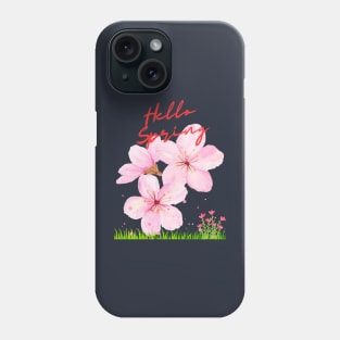 Hello Spring Phone Case