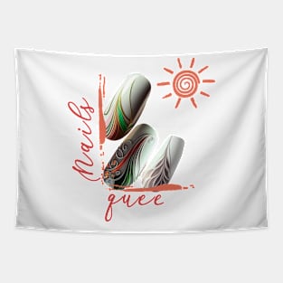 Summer nail beauty Tapestry