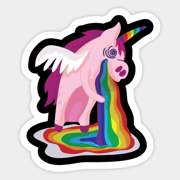 Unicorn Vomit Rainbow LGBT Unicorn Vomit Rainbow LGBT