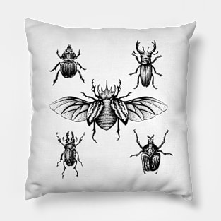 Boys Will be Bugs (no caption) Pillow