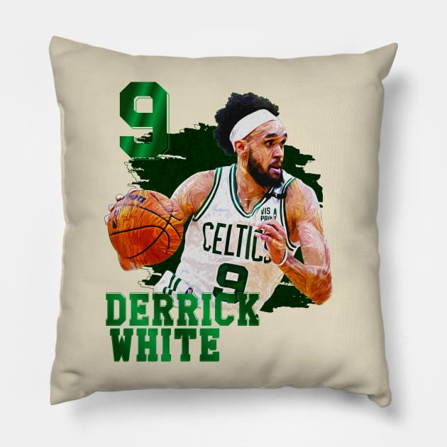 Derrick white || 9 Pillow by Aloenalone