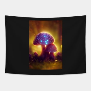 Magic Mushroom Cosmic Tapestry