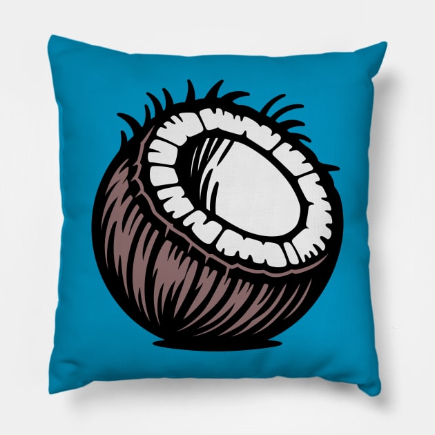 Coconut Pillow by KayBee Gift Shop