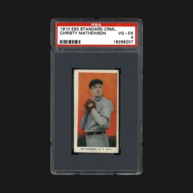 1910 Standard Caramel (E93) - CHRISTY MATHEWSON by anjaytenan