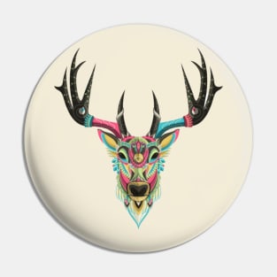 Colours of deer Pin