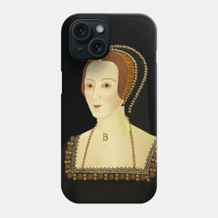 Historical illustrations - Anne Boleyn Phone Case