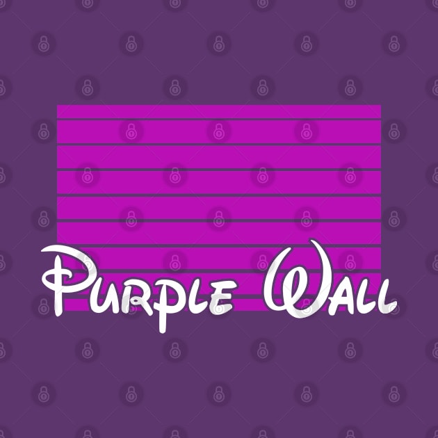 The Magical Purple Wall by old_school_designs