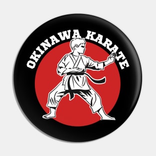 Karate gift Pin