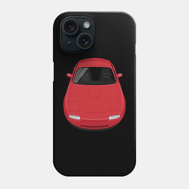 MX-5  Miata NA 1st gen 1990-1997 - Red Phone Case by jdmart