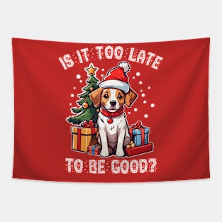 Is it too late to be good? Tapestry