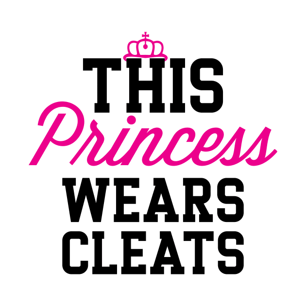 This Princess Wears Cleats' Sport Softball by ourwackyhome