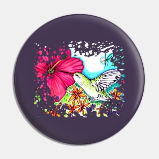 Hummingbird Pin