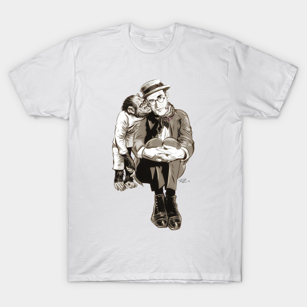 Discover Harold Lloyd - An illustration by Paul Cemmick - Harold Lloyd - T-Shirt