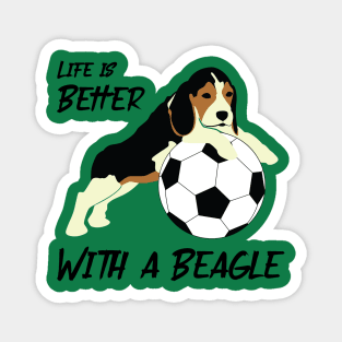 Life is Better with a Beagle Magnet