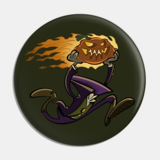 Running Headless Horseman Pin