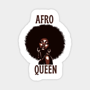 Afro Queen Magnet