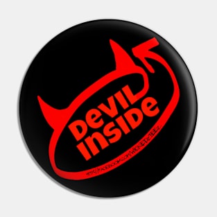 Devil inside Pin